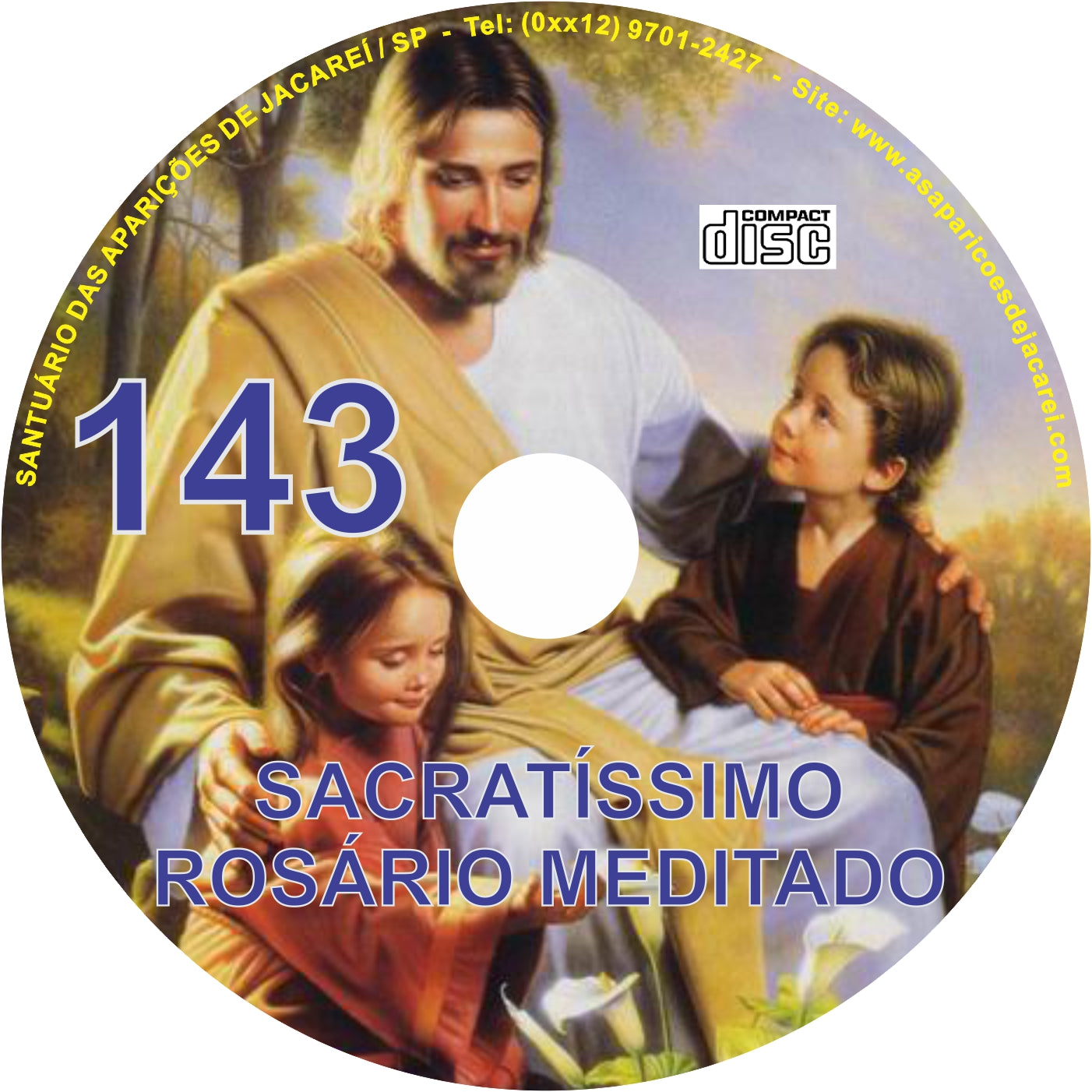 CD Rosário Meditado 143 CD Rosário Meditado 143